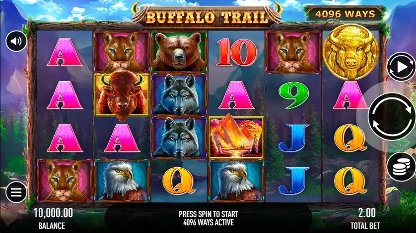 Buffalo Trail Slot by Gamebeat